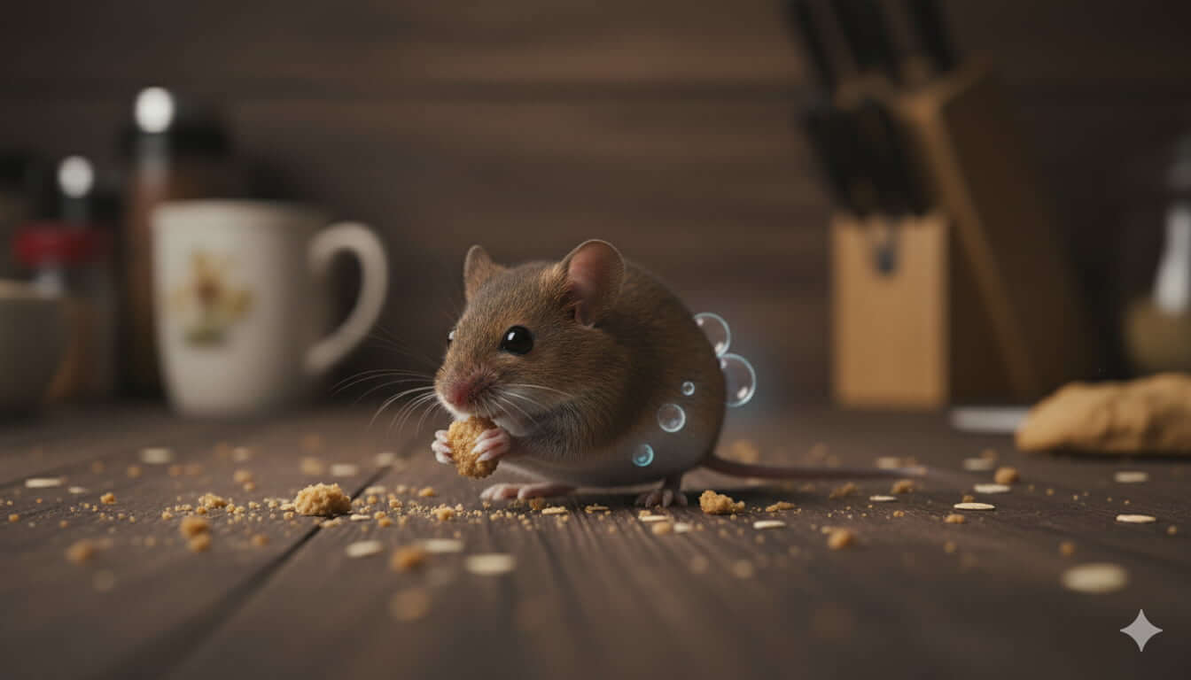 Can mice and rats pass gas